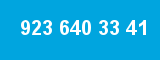 923 640 33 41 923 640 33 41